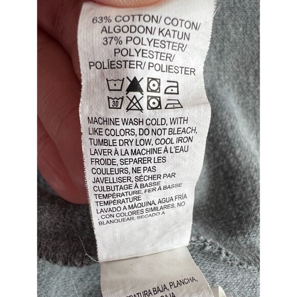 Lucky Brand Men's Gray Long Sleeve 1/4 Button Up Pocket Pullover Shirt Size L - Picture 5 of 10